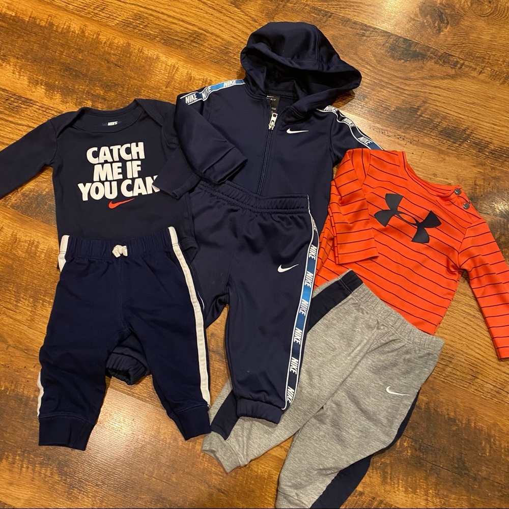 6 Month Nike and Under Armour Lot